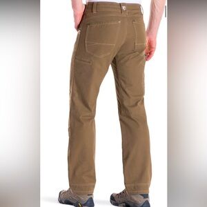 Like new Men’s Kuhl The Law vintage patina dye 33x34 jean Dark Khaki